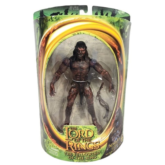 Lord Of The Rings Newborn Lurtz With Realistic Battle Attack Toy Biz 2001 Action
